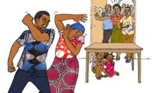 Image de sensibilisation contre les violences. Prise par Centre de ressources